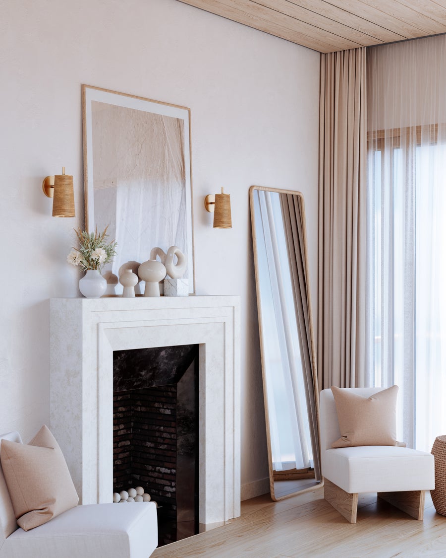 Hudson Valley Lighting DELRAN Wall Sconce — Aged Brass