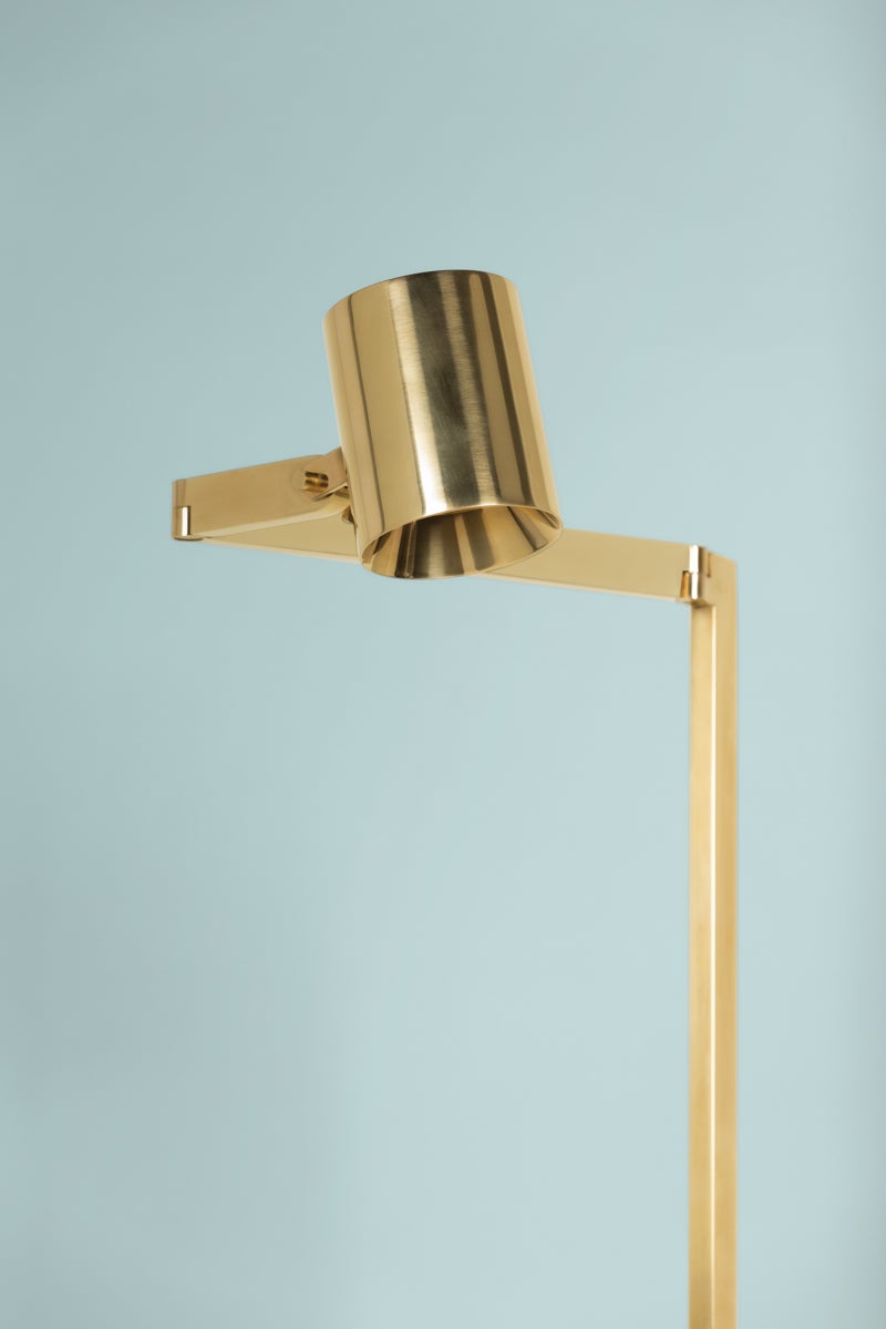 Hudson Valley Lighting HIGHGROVE Floor Lamp — Aged Brass