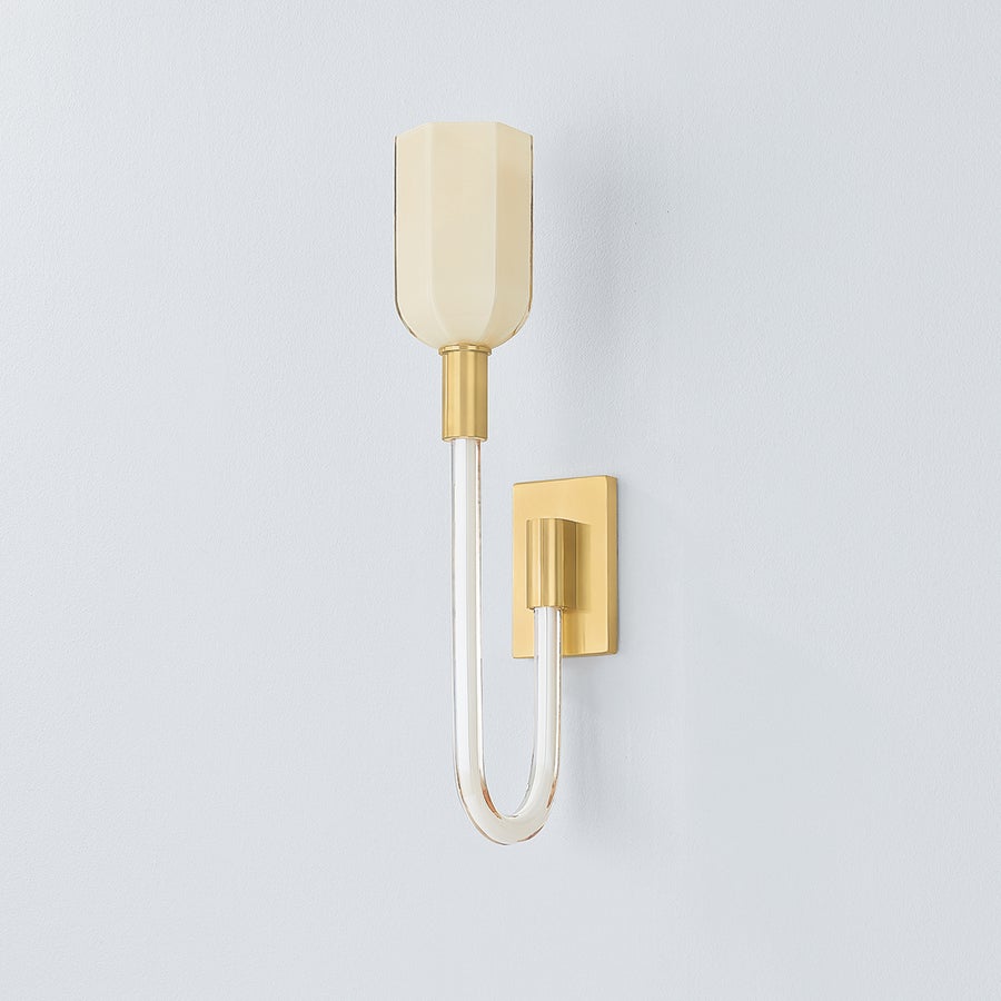 Hudson Valley Lighting CHESTER PARK Wall Sconce — Aged Brass