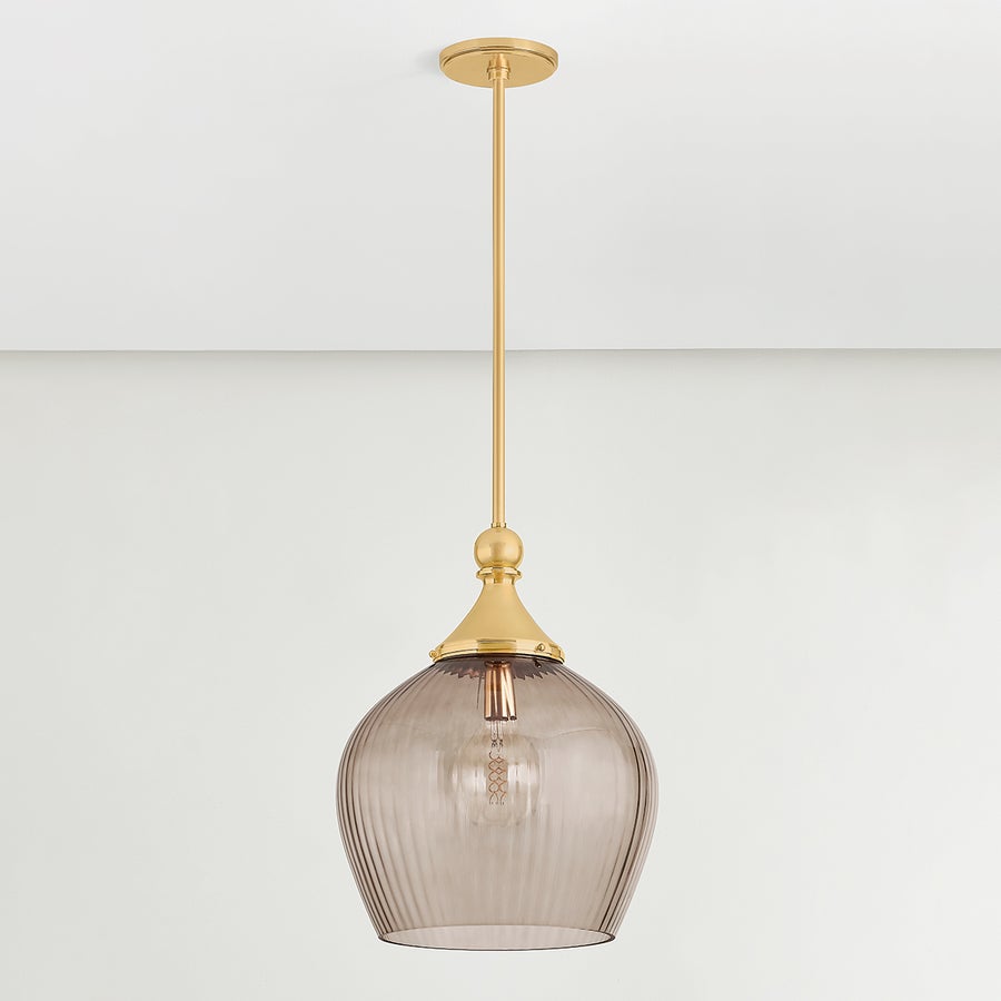 Hudson Valley Lighting CHATTON Pendant — Aged Brass
