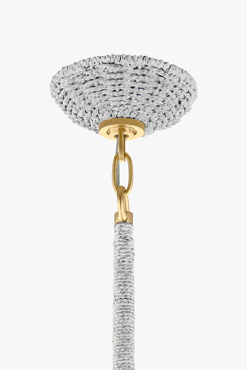 Hudson Valley Lighting HAMPSTEAD Pendant — Aged Brass
