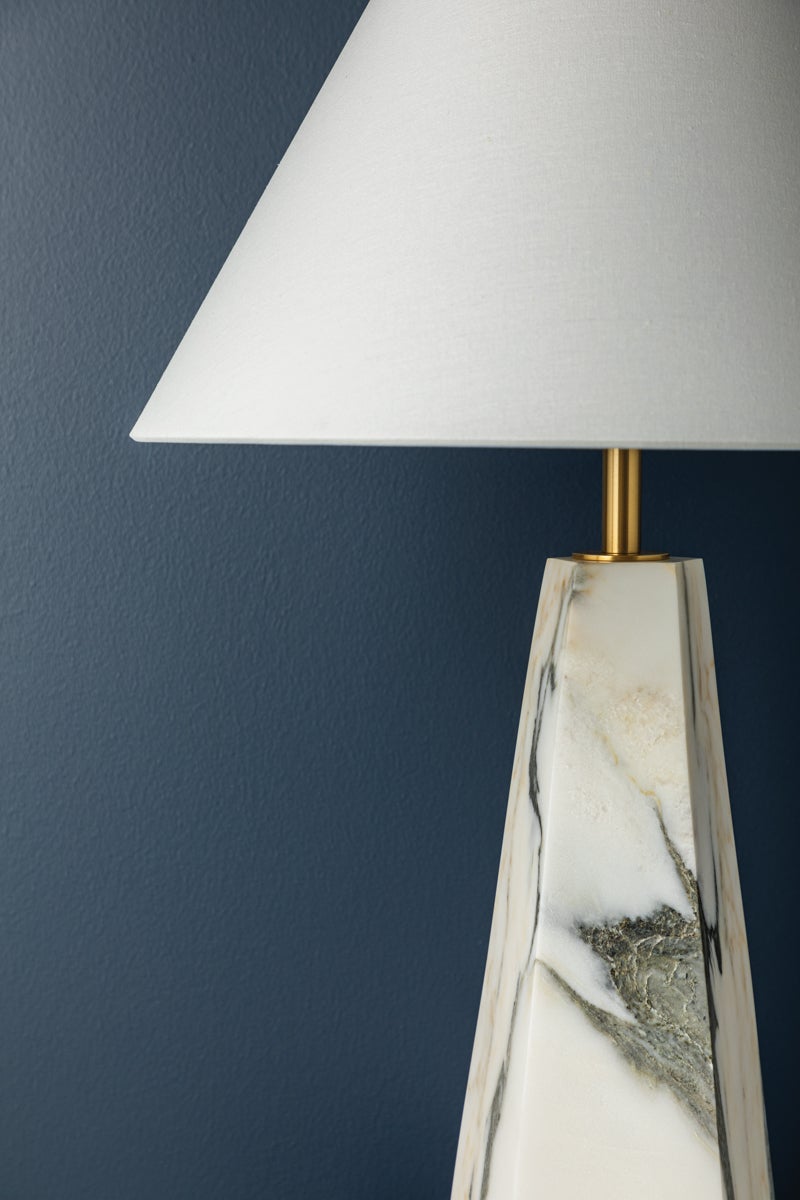 Hudson Valley Lighting BENICIA Table Lamp — Aged Brass