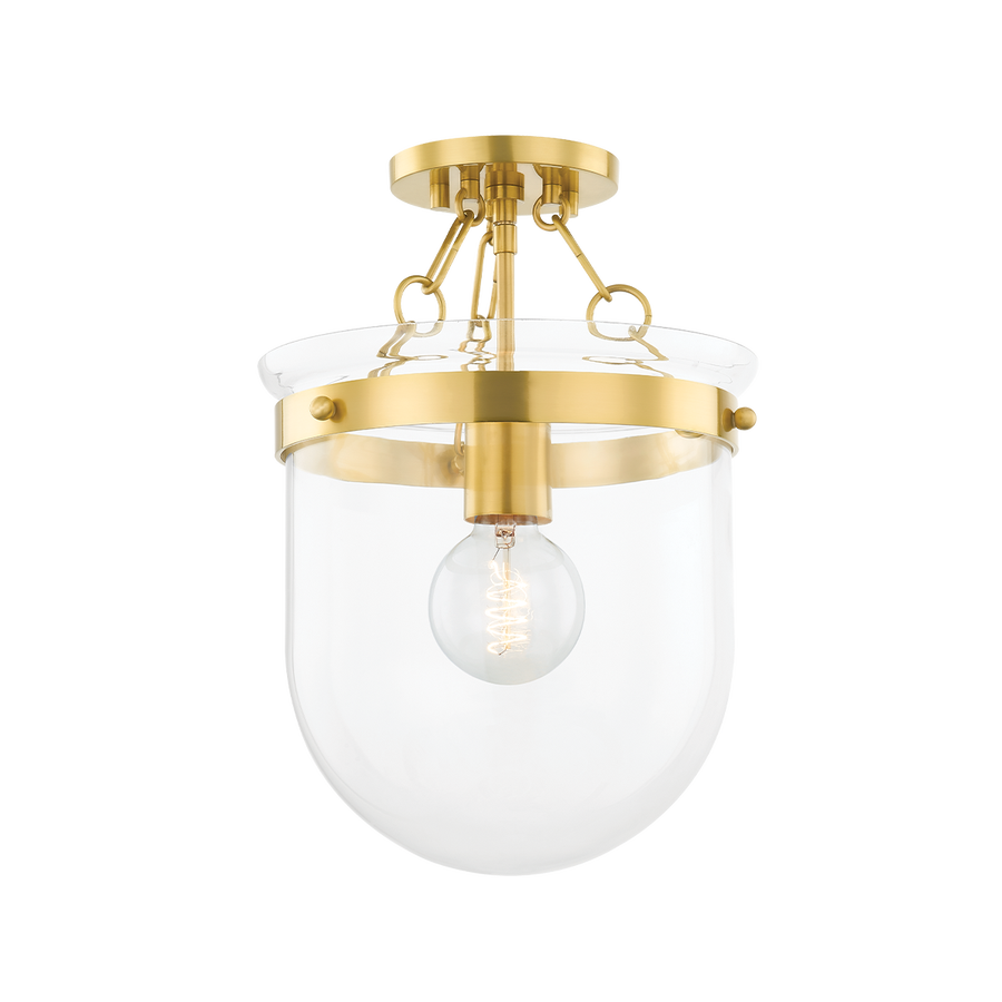 Mitzi Dunbar Semi Flush — H763601-AGB