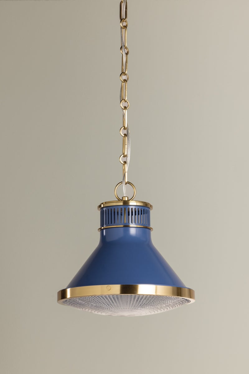 Hudson Valley Lighting Highclere Pendant — MDS2404-AGB/FBL