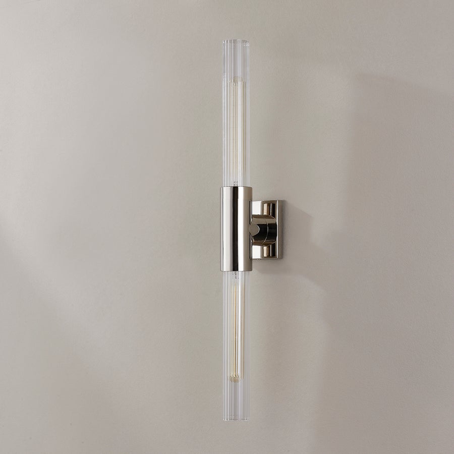 Hudson Valley Lighting Asher Wall Sconce — Polished Nickel