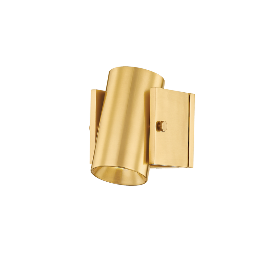 Hudson Valley Lighting NOWRA WALL SCONCE — Aged Brass