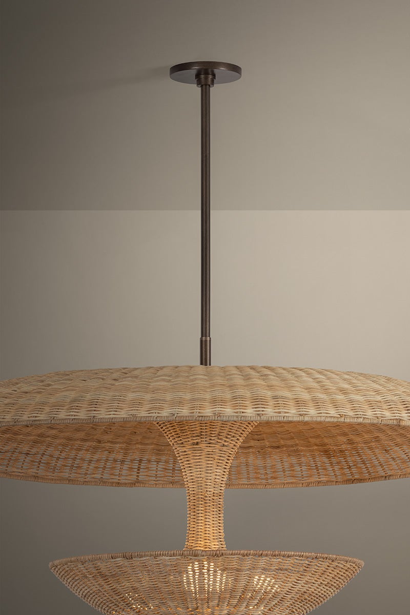 Troy Lighting Draco Pendant — F6240-BRL