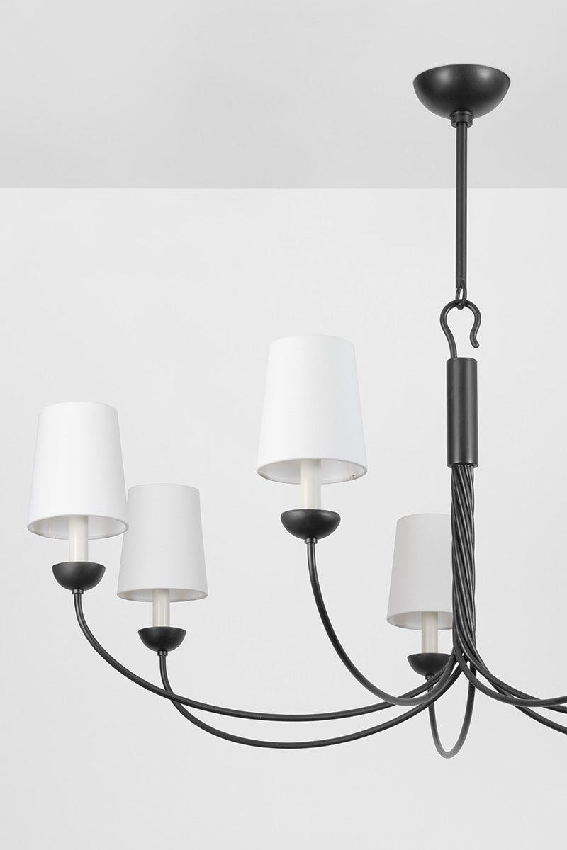 Hudson Valley Lighting MONTPELIER Chandelier — Aged Iron