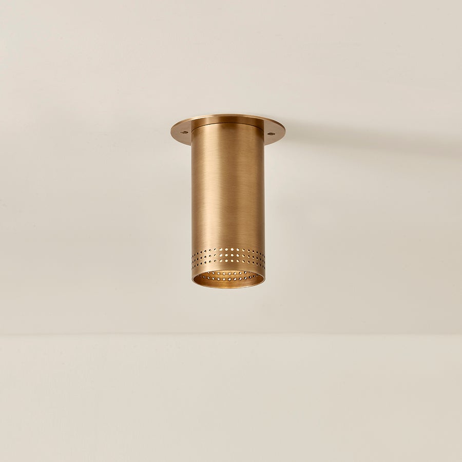 Troy Lighting Berg Flush Mount — C1505-PBR