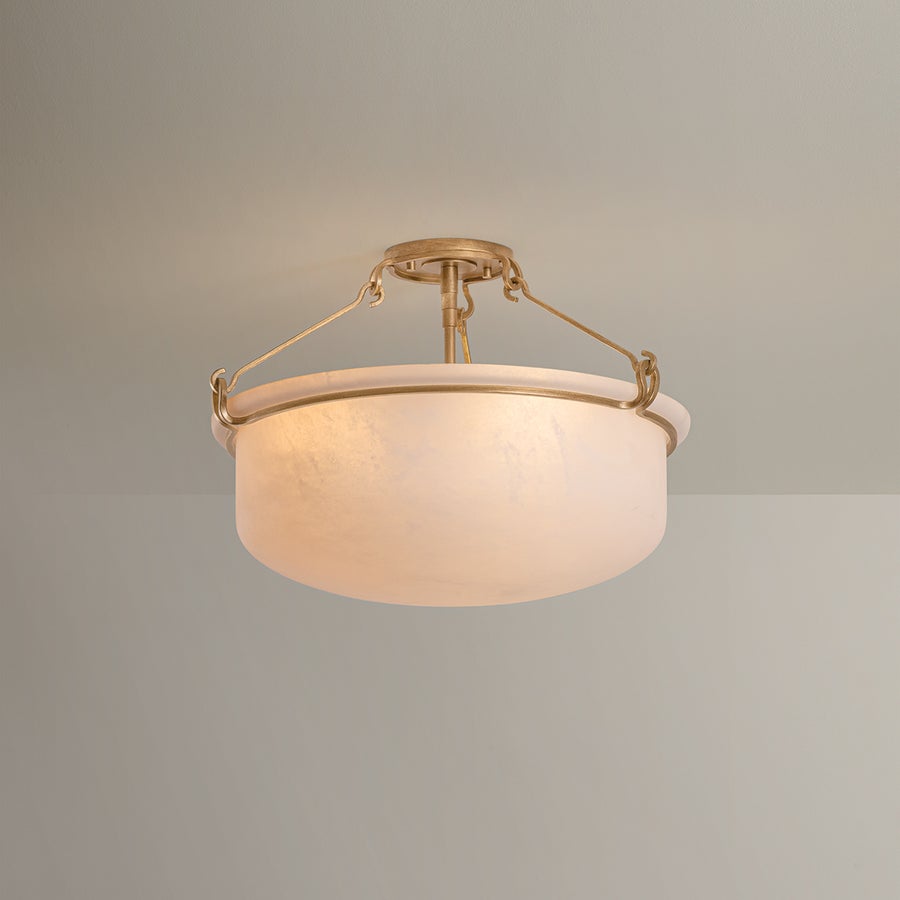 Hudson Valley Lighting Lowerre Semi Flush — 1553-PGL