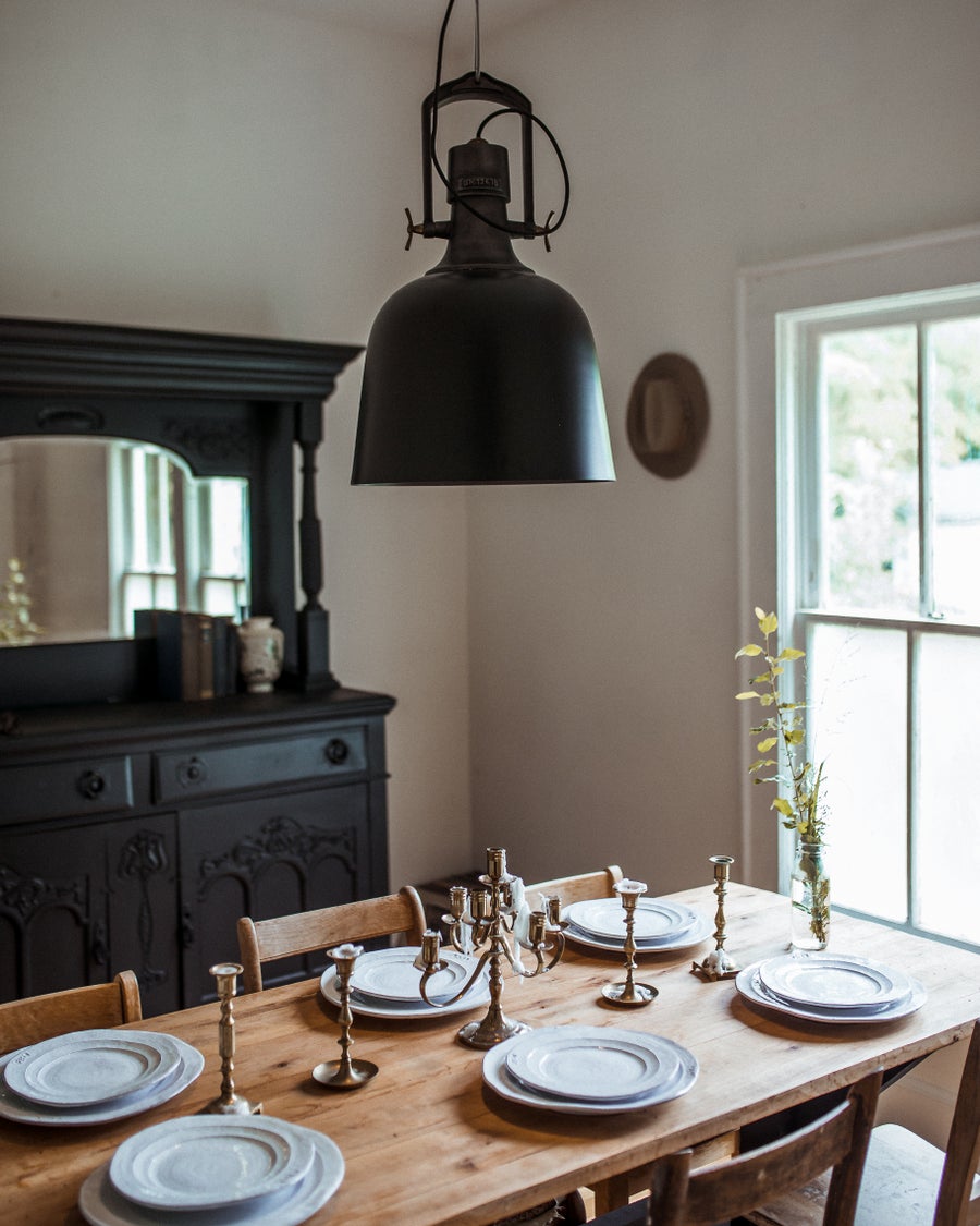 Troy Lighting Hangar 31 Pendant — F3546-SBK/APW/PBR