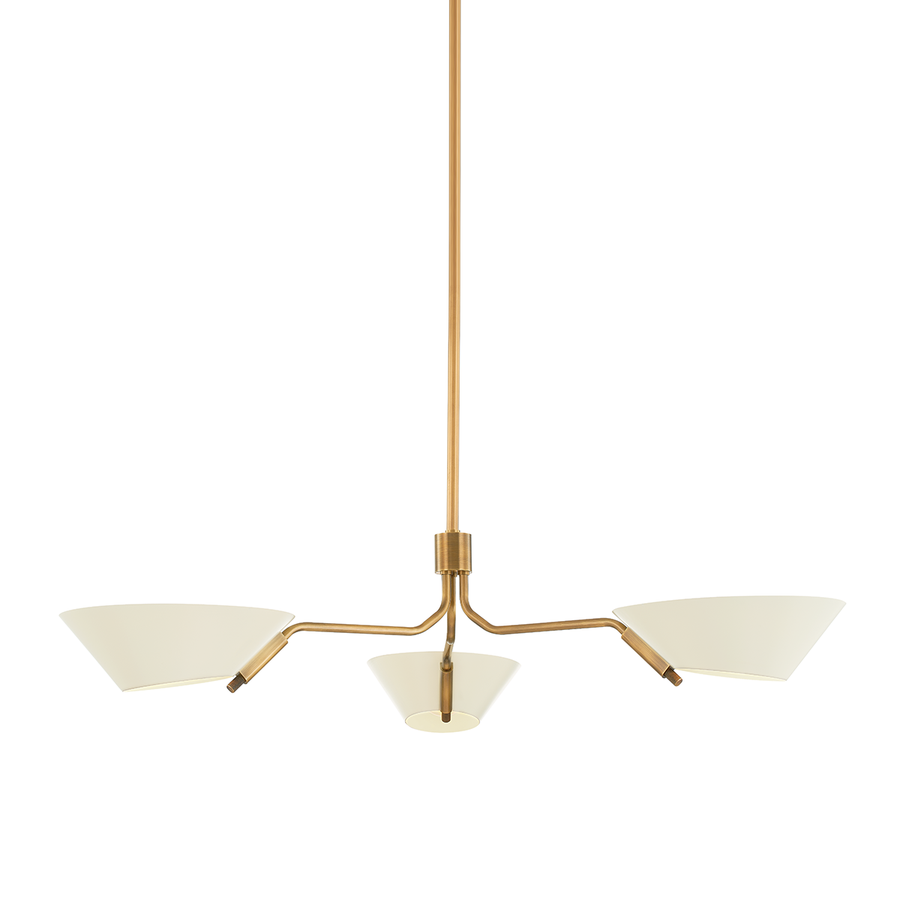 Troy Lighting Sacramento Chandelier — F8143-PBR/SSD