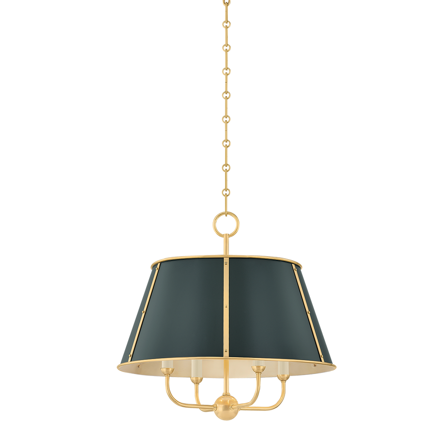 Hudson Valley Lighting Cambridge Chandelier — MDS120-AGB/SSG