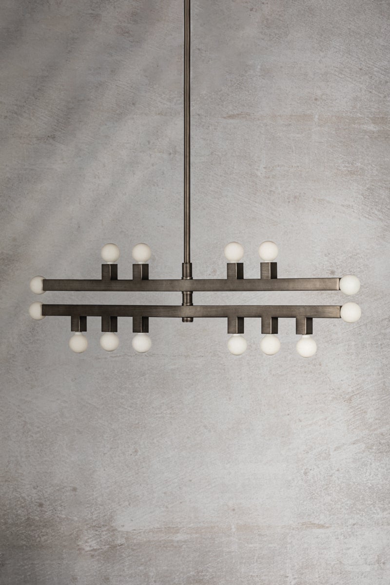 Mitzi Sutter Chandelier — H823914-GRA