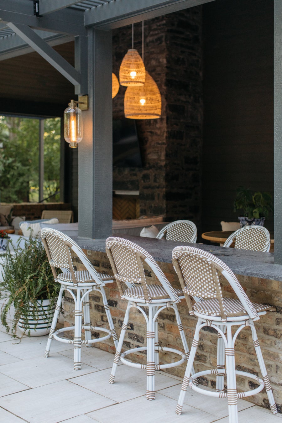 Troy Lighting Atwater Exterior Wall Sconce — B7032-PBR
