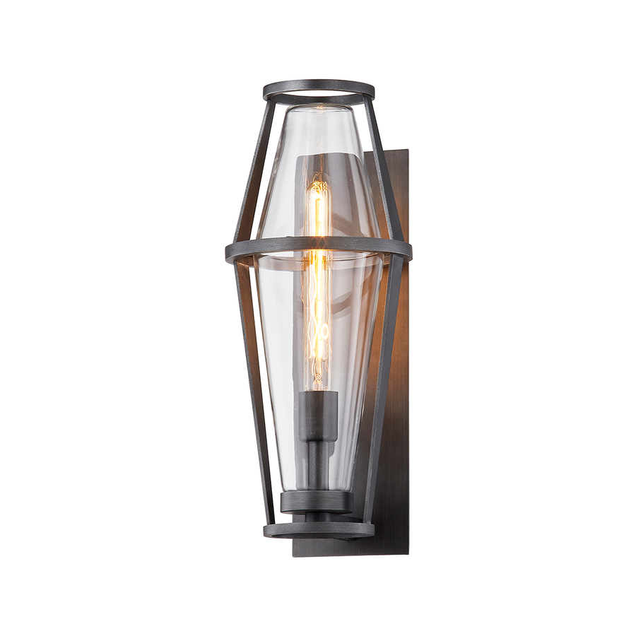 Troy Lighting Prospect Exterior Wall Sconce — B7612-GRA