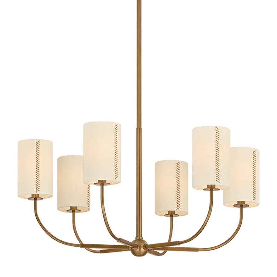 Troy Lighting Teddy Chandelier — F3030-PBR