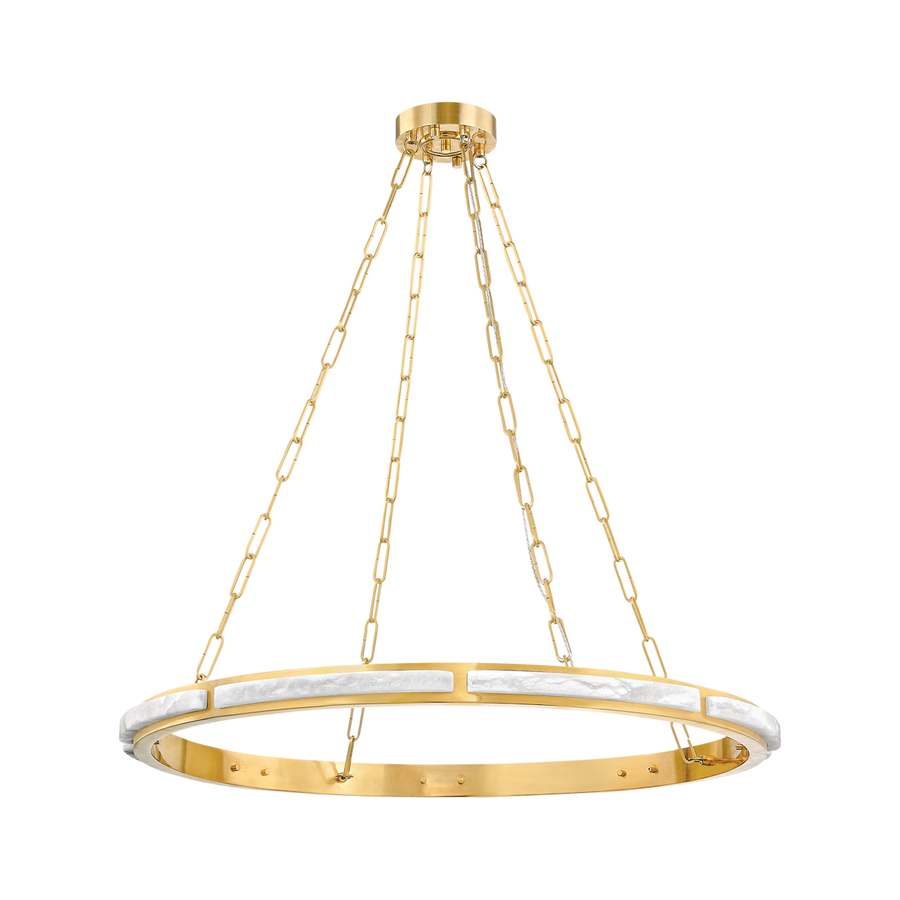 Hudson Valley Lighting WINGATE Chandelier — Aged Brass