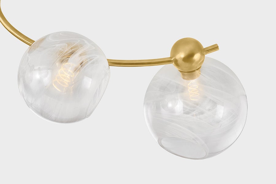 Corbett Lighting ASTRAIA Semi Flush — 450-54-VB