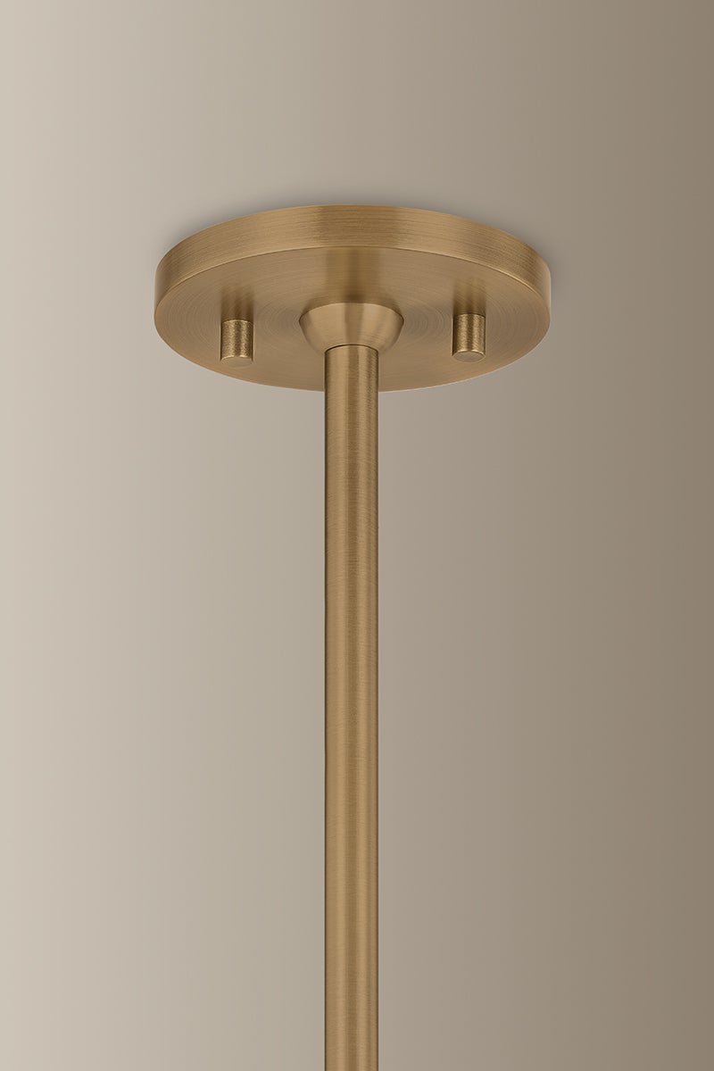 Troy Lighting Gustavo Pendant — F2620-PBR/OW