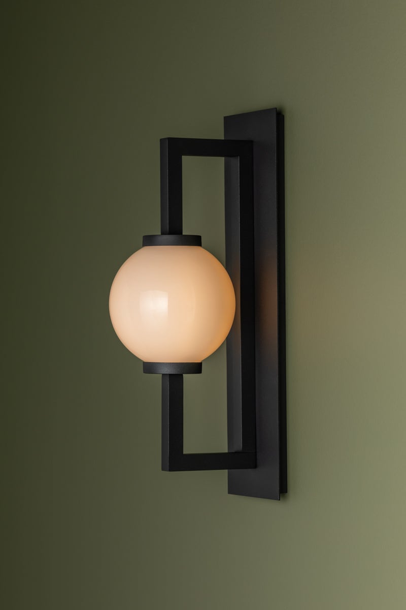 Troy Lighting Darwin Exterior Wall Sconce — B7321-TBK
