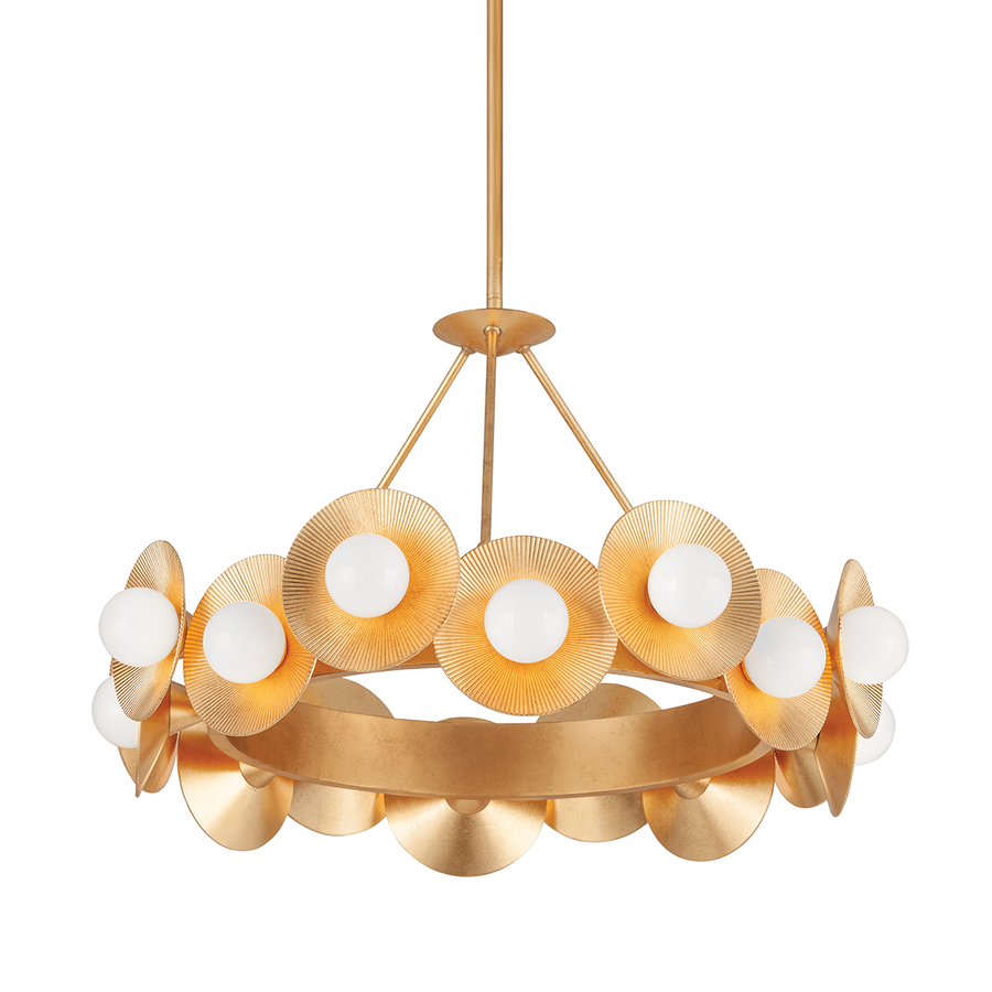 Corbett Lighting Emerald Chandelier — 333-32-VGL