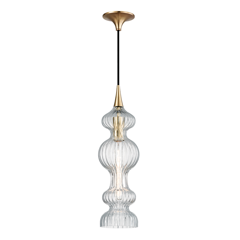 Hudson Valley Lighting Pomfret Pendant — 1600-AGB-CL