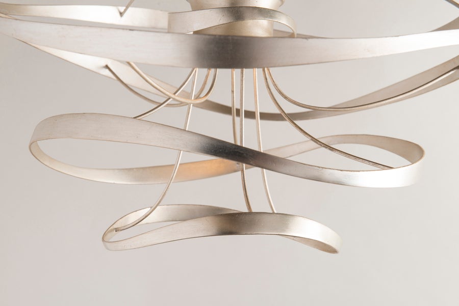 Corbett Lighting Calligraphy Chandelier — 213-41-SL/SS