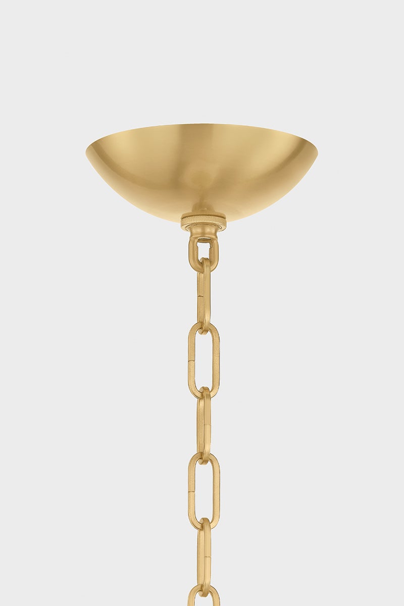 Hudson Valley Lighting MOORE Pendant — Aged Brass
