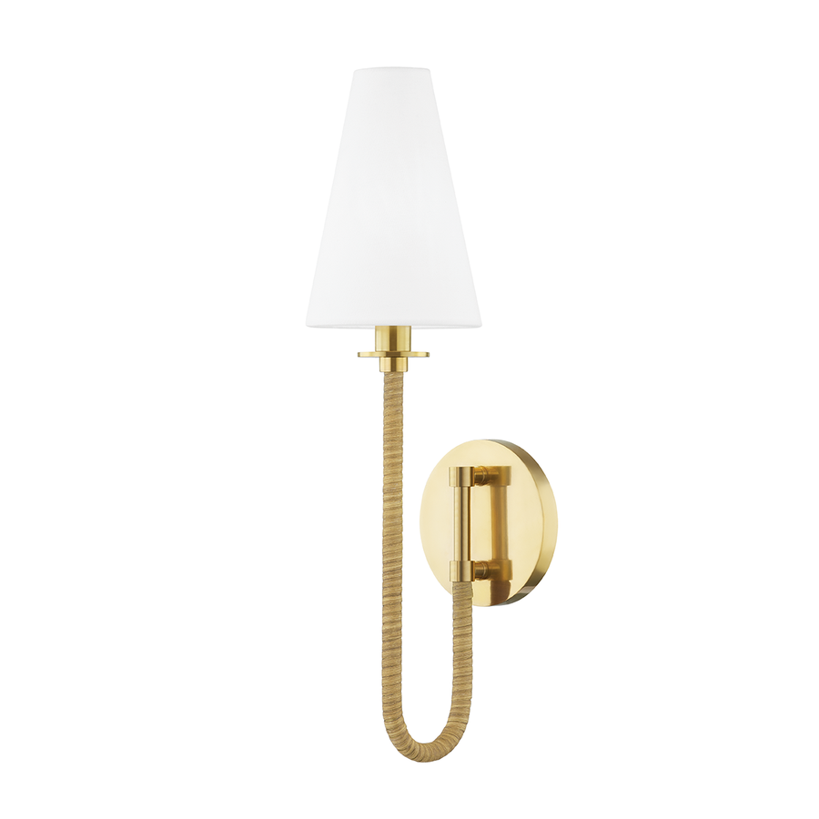 Hudson Valley Lighting Ripley Wall Sconce — Aged Brass