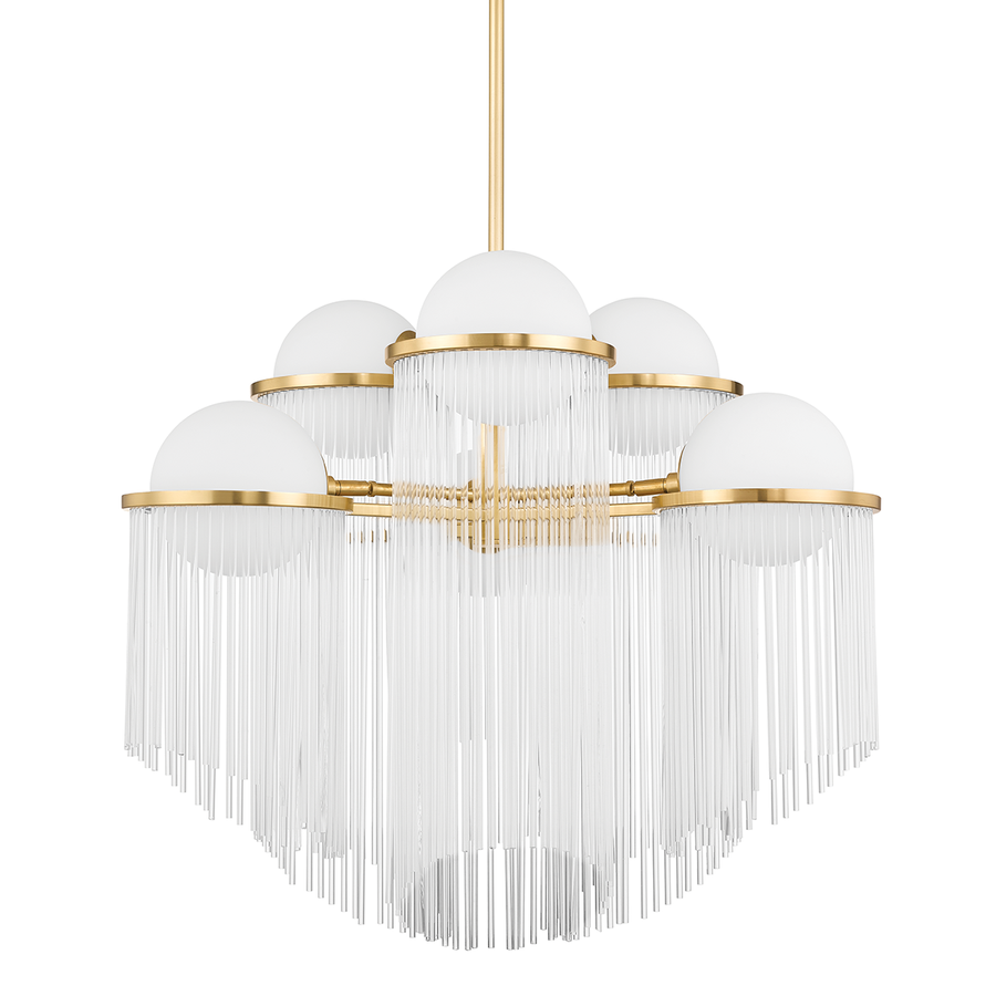 Corbett Lighting Celestial Chandelier — 398-32-AGB