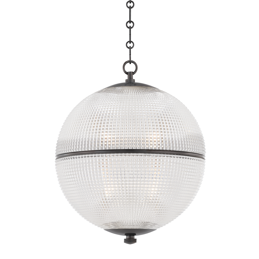 Hudson Valley Lighting Sphere No. 3 Pendant — Distressed Bronze