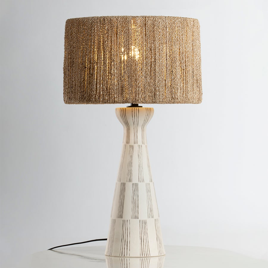 Troy Lighting Palma TABLE LAMP — PTL1230-SBK/CGH