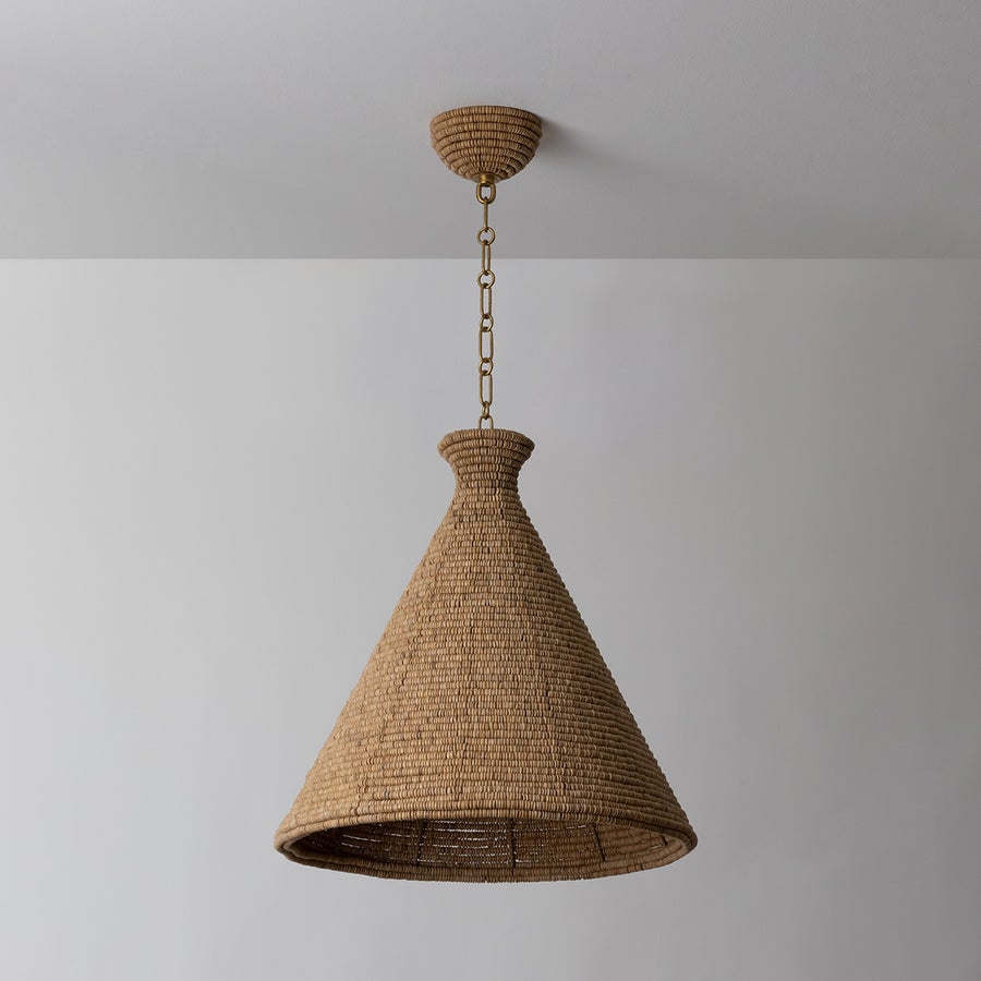 Hudson Valley Lighting TALLMAN PENDANT — Vintage Gold Leaf