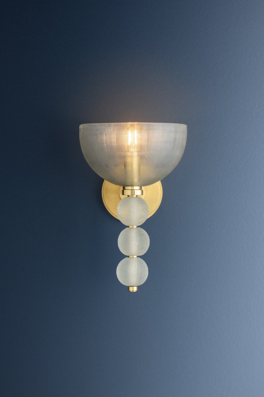 Hudson Valley Lighting Bloomvale Wall Sconce — Aged Brass