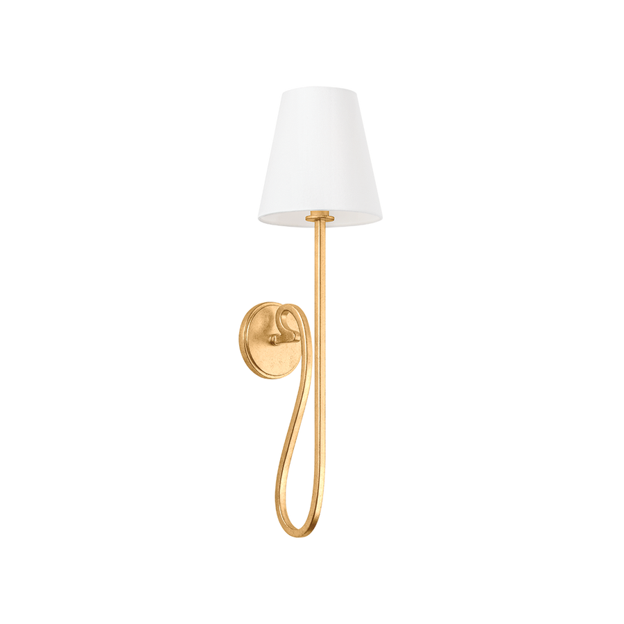 Hudson Valley Lighting ELMHURST WALL SCONCE — Vintage Gold Leaf