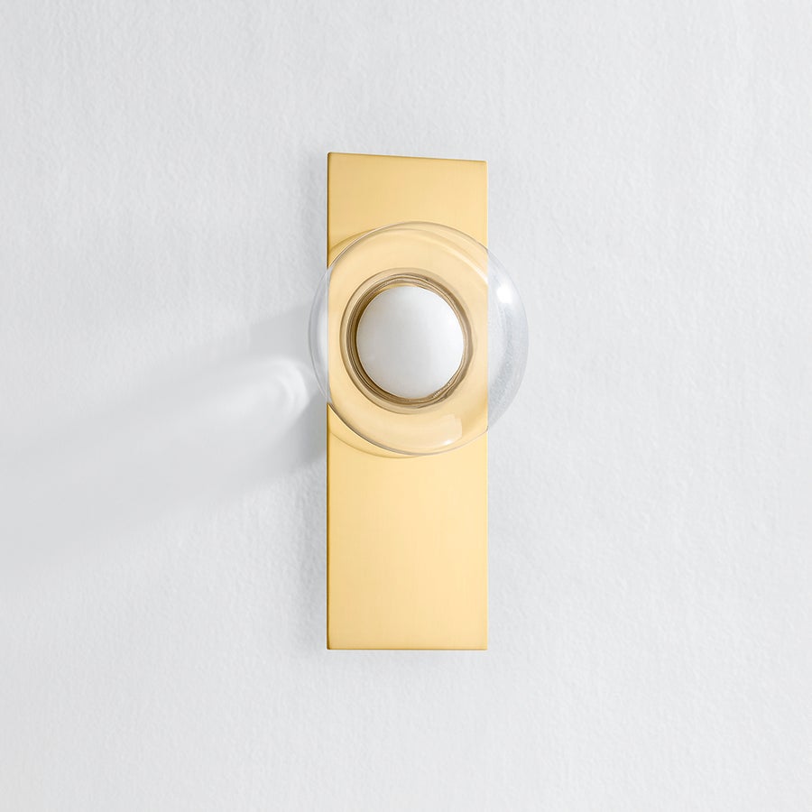Hudson Valley Lighting POUND RIDGE WALL SCONCE — Aged Brass