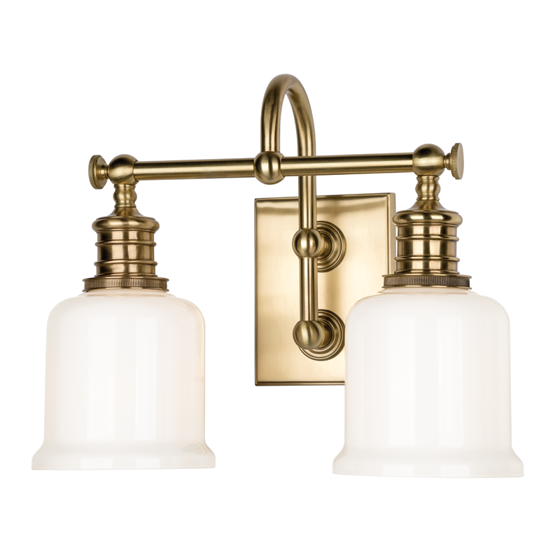 Hudson Valley Lighting Keswick Bath and Vanity — Aged Brass