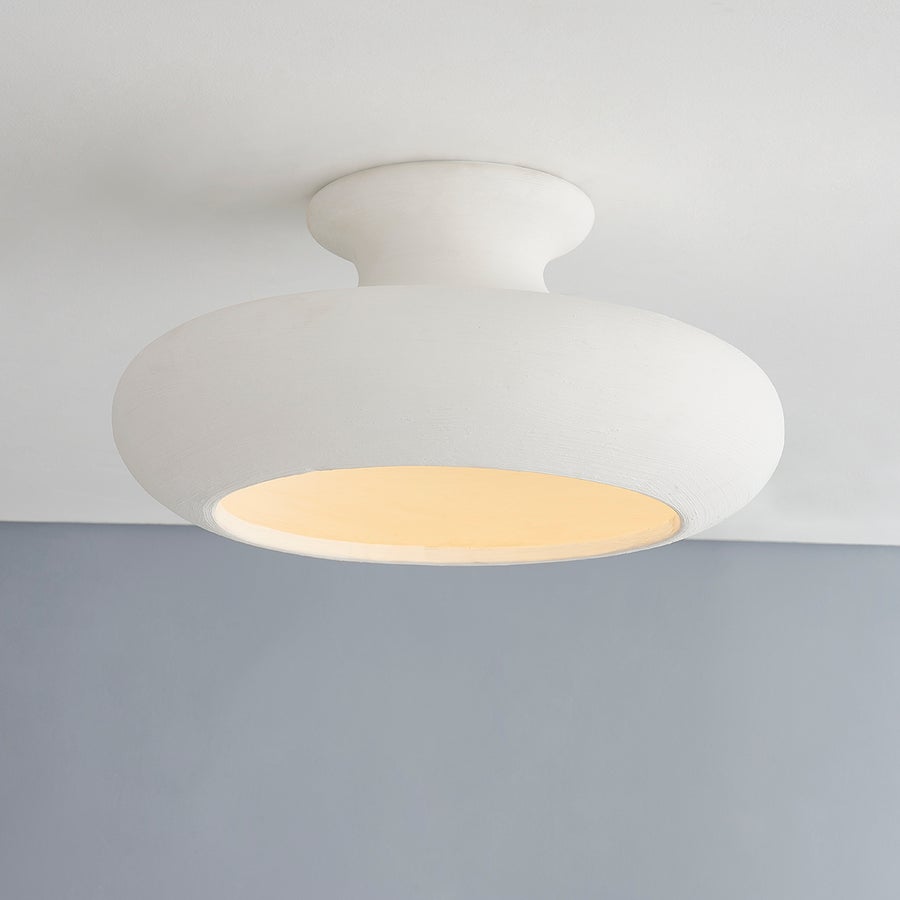Hudson Valley Lighting Annie Semi Flush — BKO1200-AGB/CWL