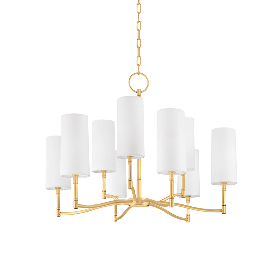 Hudson Valley Lighting Dillon Chandelier — Aged Brass