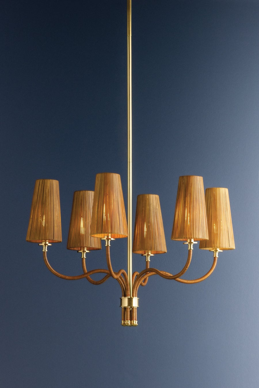Hudson Valley Lighting Atwood Chandelier — Aged Brass