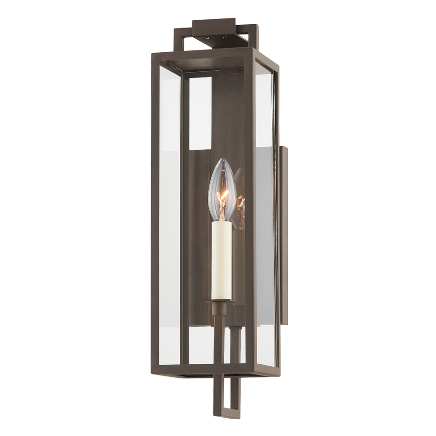 Troy Lighting Beckham Exterior Wall Sconce — B6381-TBZ