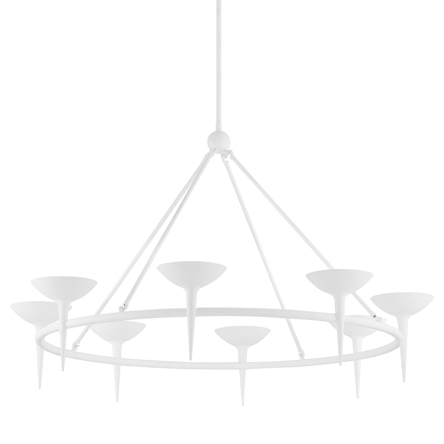 Troy Lighting Cecilia Chandelier — F2608-GSW