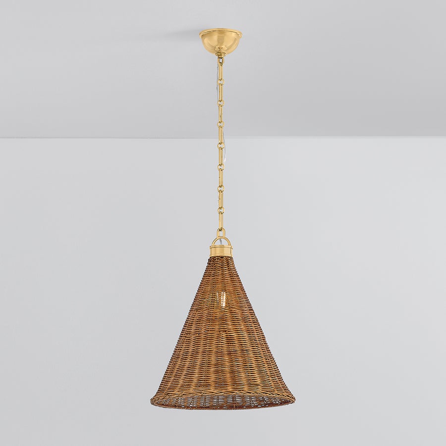 Hudson Valley Lighting Kensington Pendant — Aged Brass