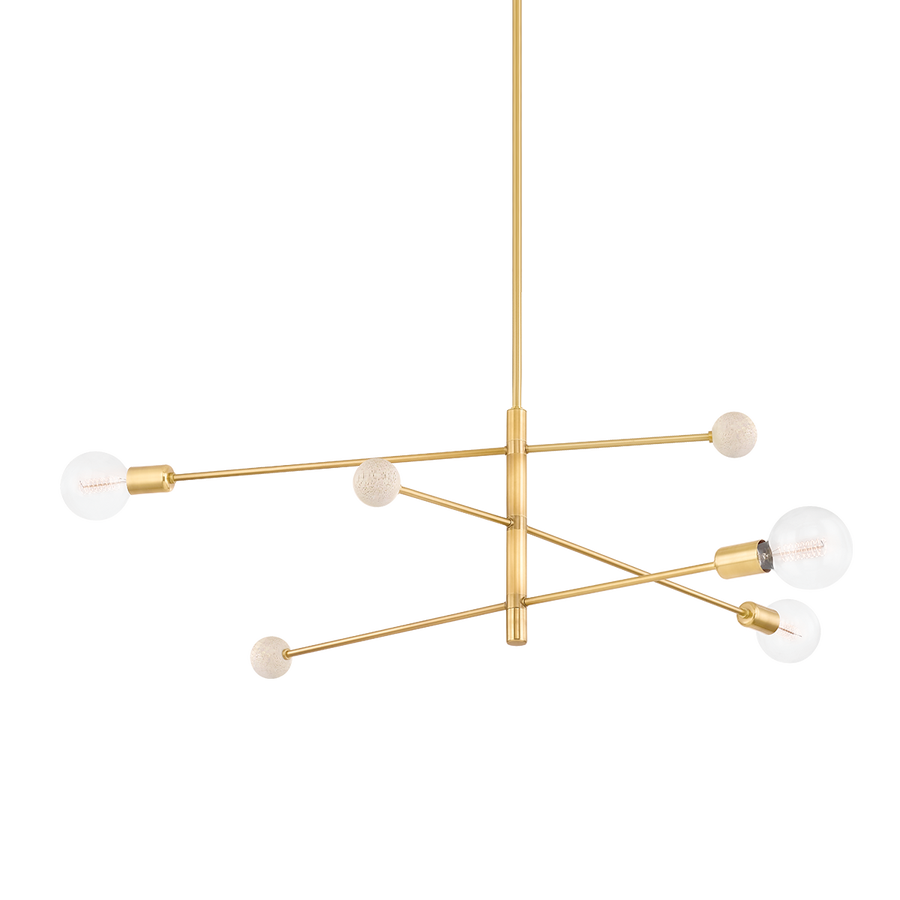 Mitzi Slater Chandelier — H491803-AGB