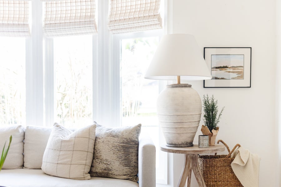 Hudson Valley Lighting Decatur Table Lamp — L1371-ASH