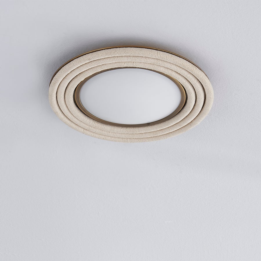 Troy Lighting ZION Flush Mount — C8910-PBR