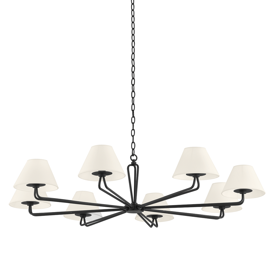 Troy Lighting Ozias Chandelier — F2550-BI