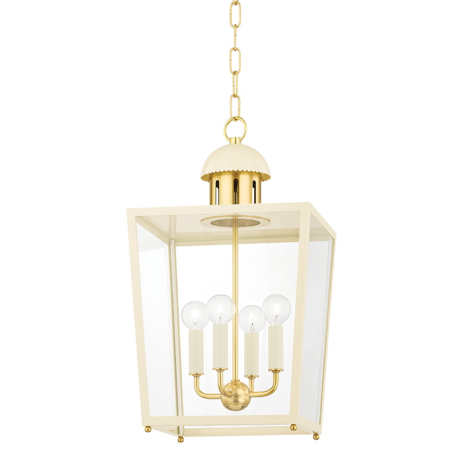 Mitzi June Lantern — H737704S-AGB/SCR