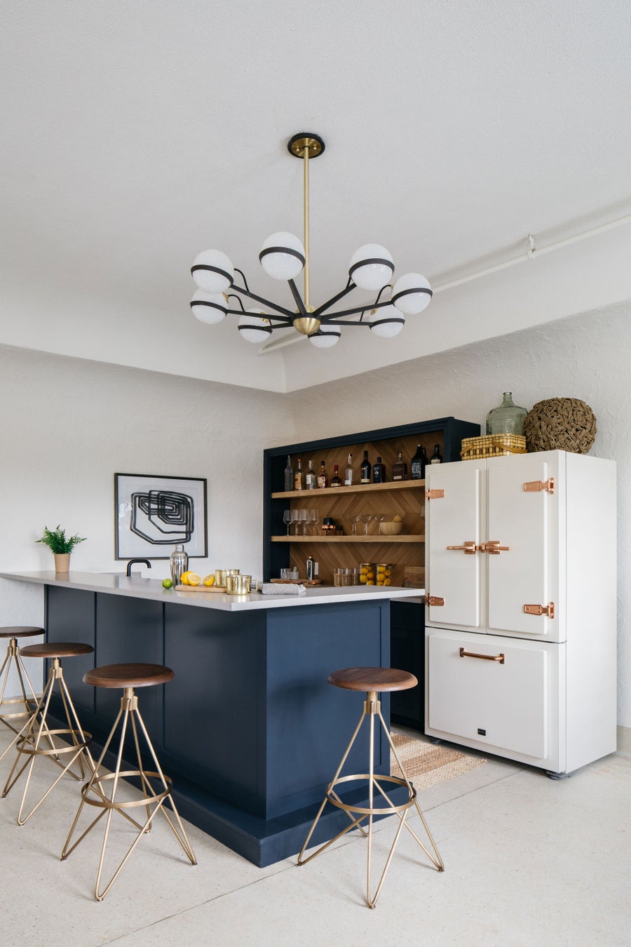 Troy Lighting Ace Chandelier — F5304-TBZ/BBA
